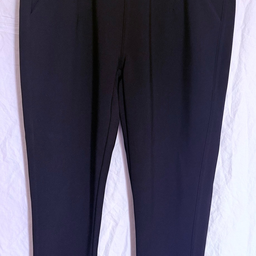 Elegant Women's Black Straight Leg Pants